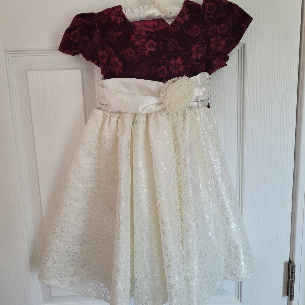 Boutique Toddler Girls Holiday Dress